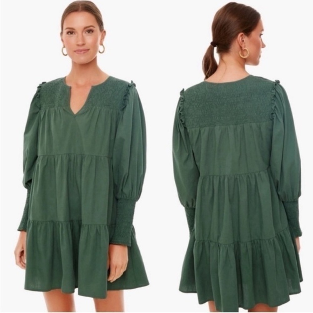 Pomander Place Jaguar Green Ceci Dress Size Small